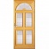 Porte bois vitr