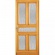 Porte bois vitr